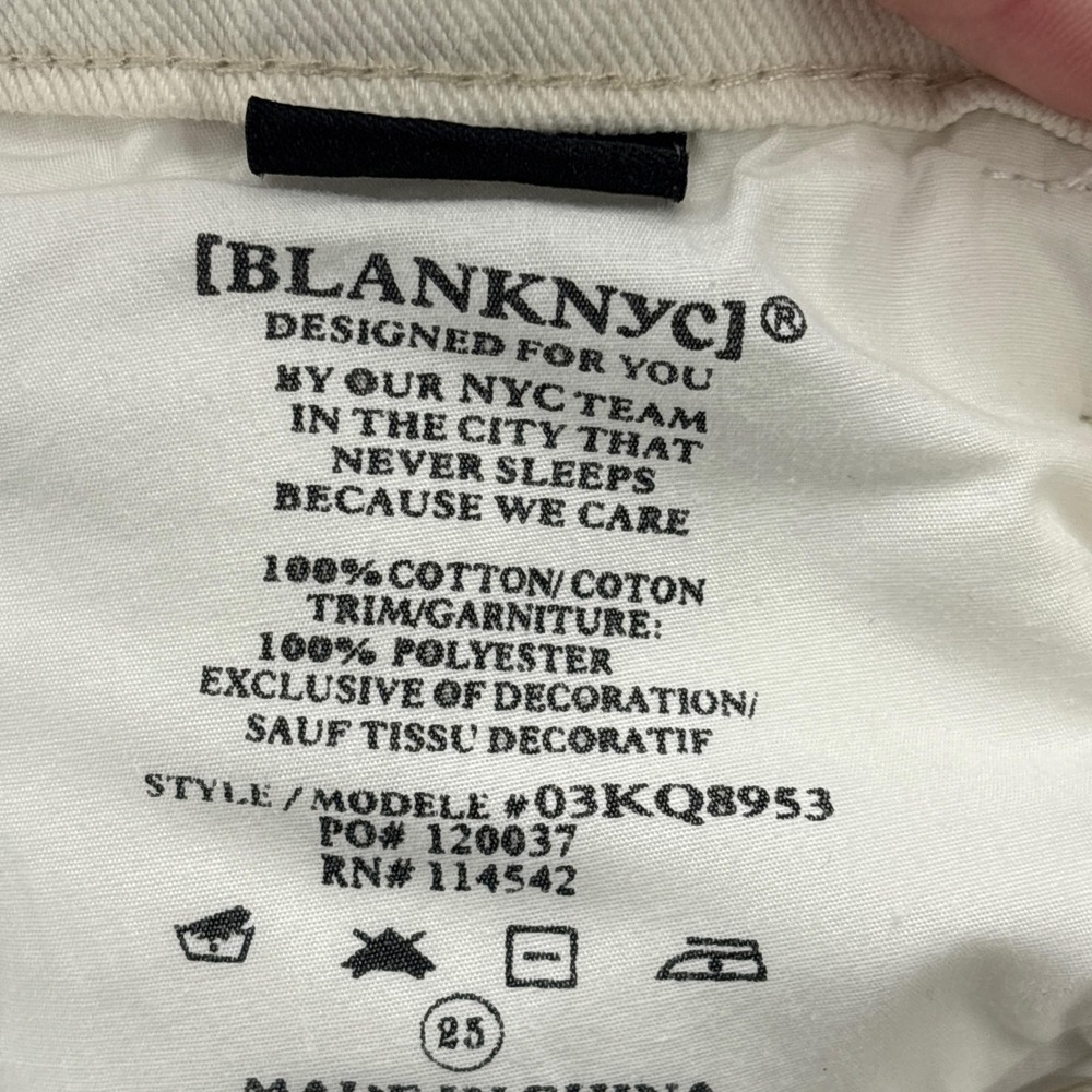 BLANKNYC Shorts Womens 25 Crochet Granny Square Patchwork ‎ Barrow High Rise - Picture 13 of 15